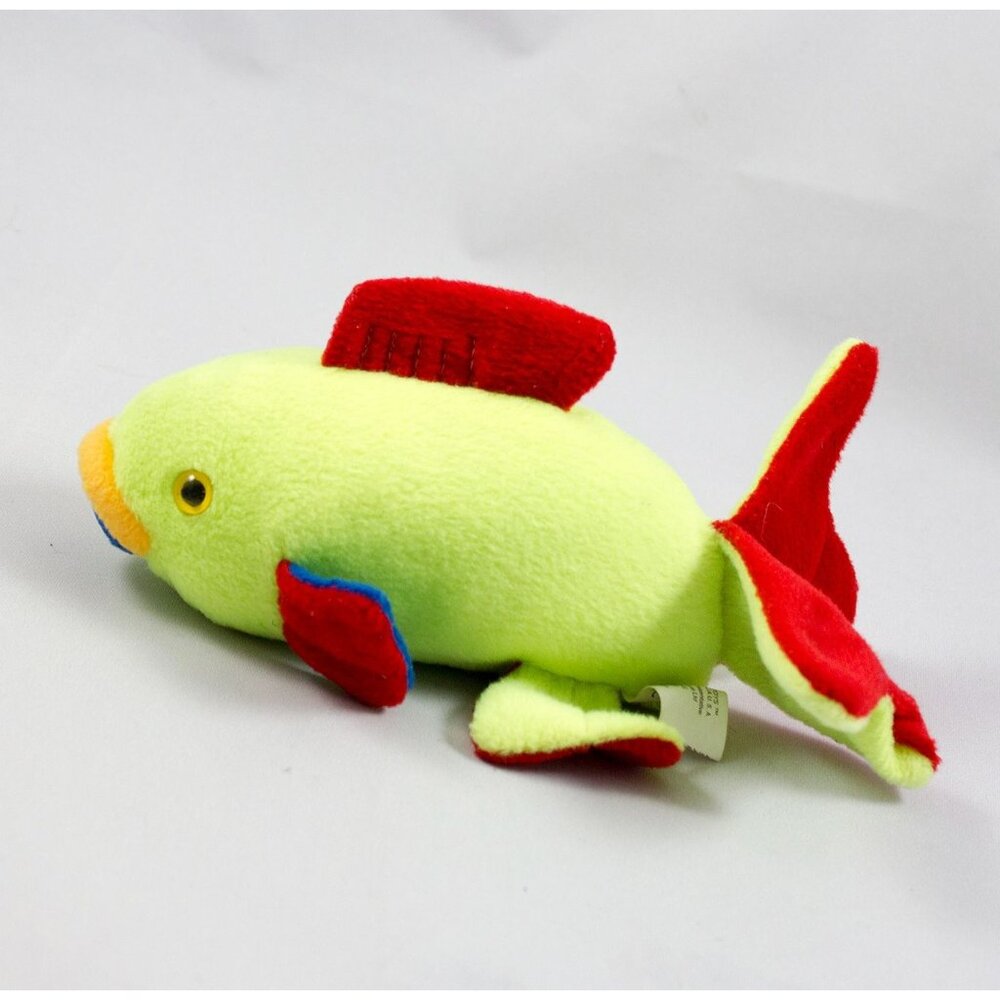 Kuddle Me Toys Colorful Huggable Plush Fish Toy 8" Long